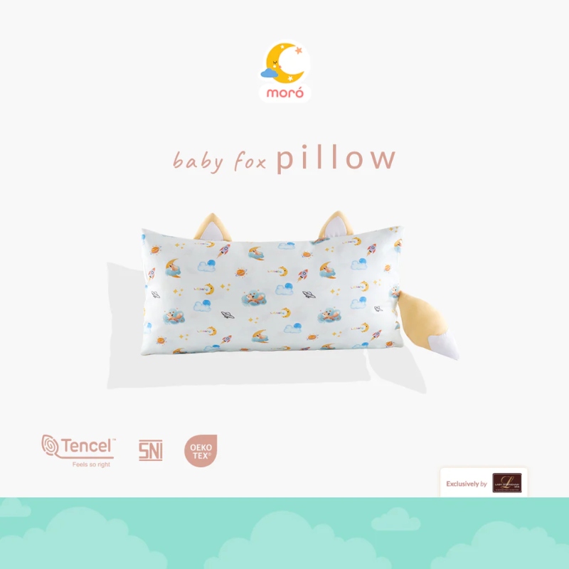 MORO Fox Premium Tencel Buddy Pillow + Case